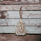 Rustic Wood Nativity Ornament