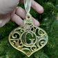 Laser Cut Acrylic Monogram Ornament