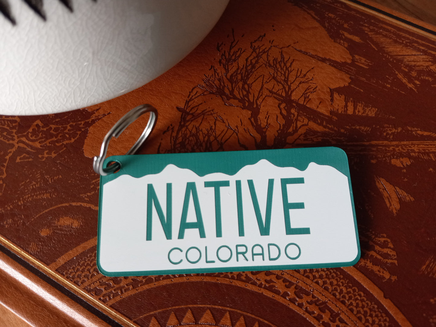 Colorado License Plate Keychain