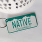 Colorado License Plate Keychain
